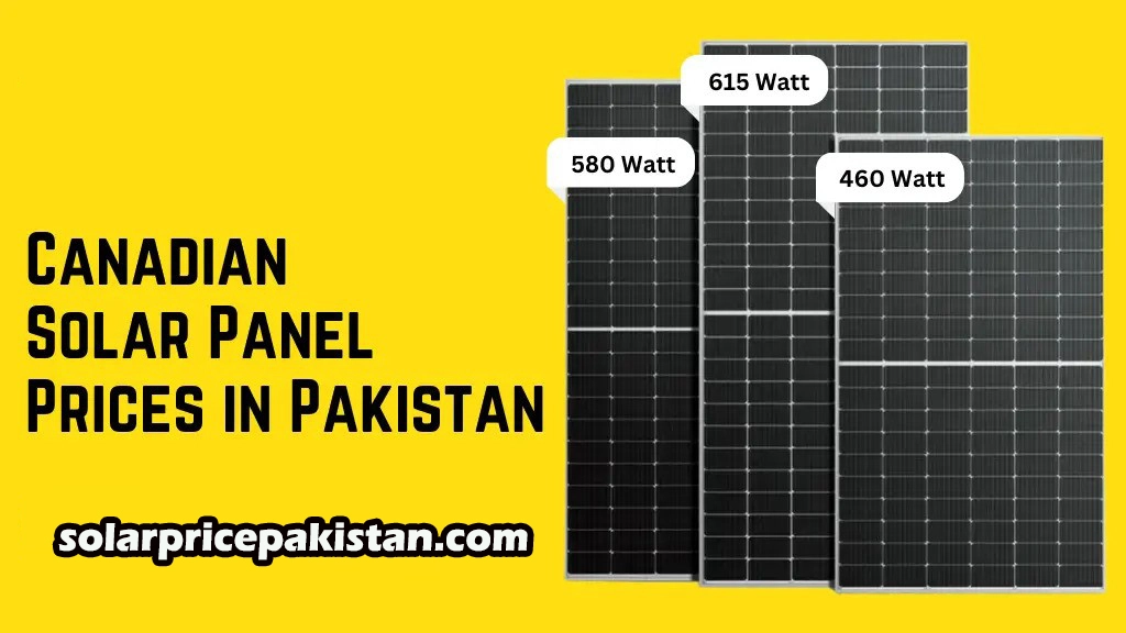 Canadian solar panels price updates in pakistan