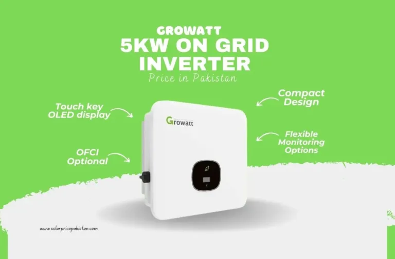 Growatt 5KW On Grid Inverter Price in Pakistan