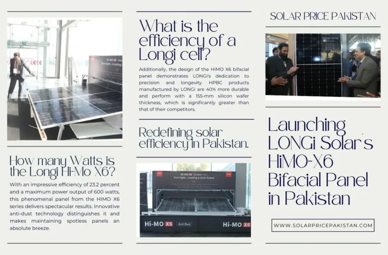 Introducing LONGi Solar's HiMO-X6 Bifacial Panel in Pakistan
