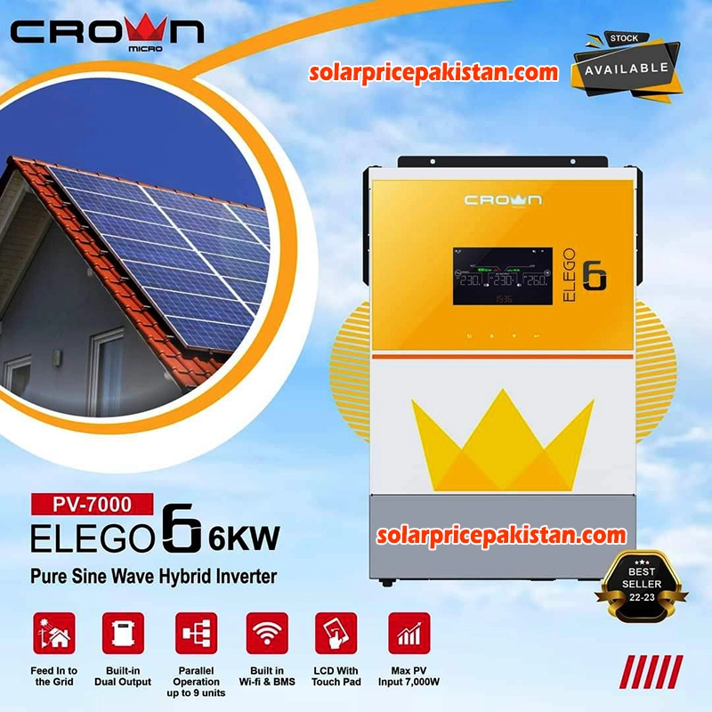 Crown solar inverter