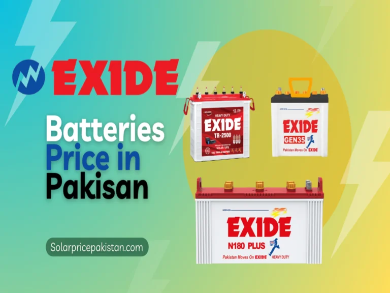 Exide batteries price in Pakistan, Prices of Exide batteries