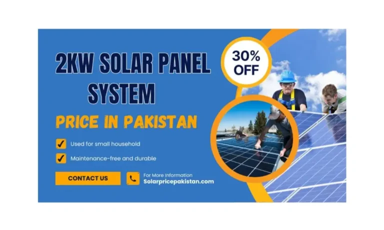 2Kw solar panel system price in Pakistan, 2Kw solar panel system