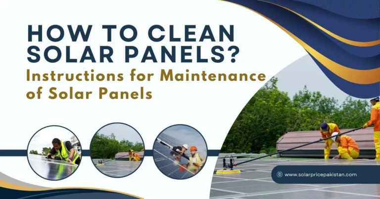 How to clean solar panels Instructions for Maintenance of Solar Panels