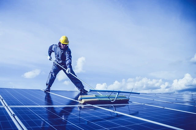 How to clean solar panels