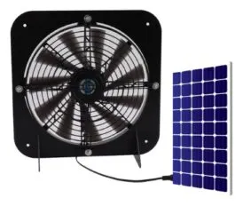 Solar-powered exhaust fan,Eco-friendly solar ventilation