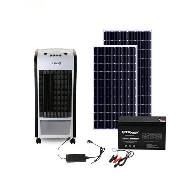 Eco-friendly solar air cooler., Solar air cooler system