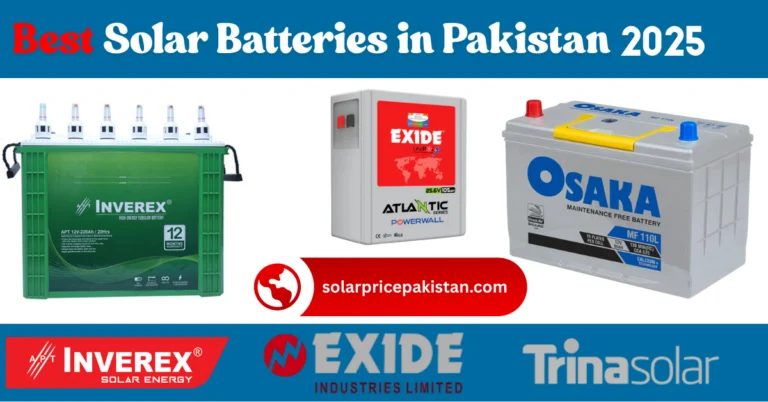 Best Solar Batteries in Pakistan